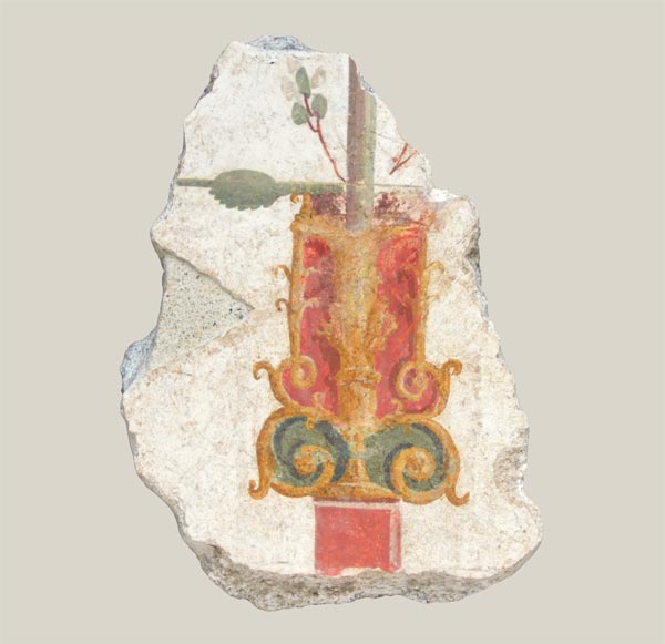 Fragment with columnar element