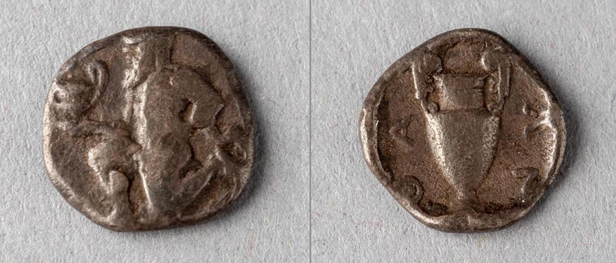 Coin (trihemiobol) of Thasos