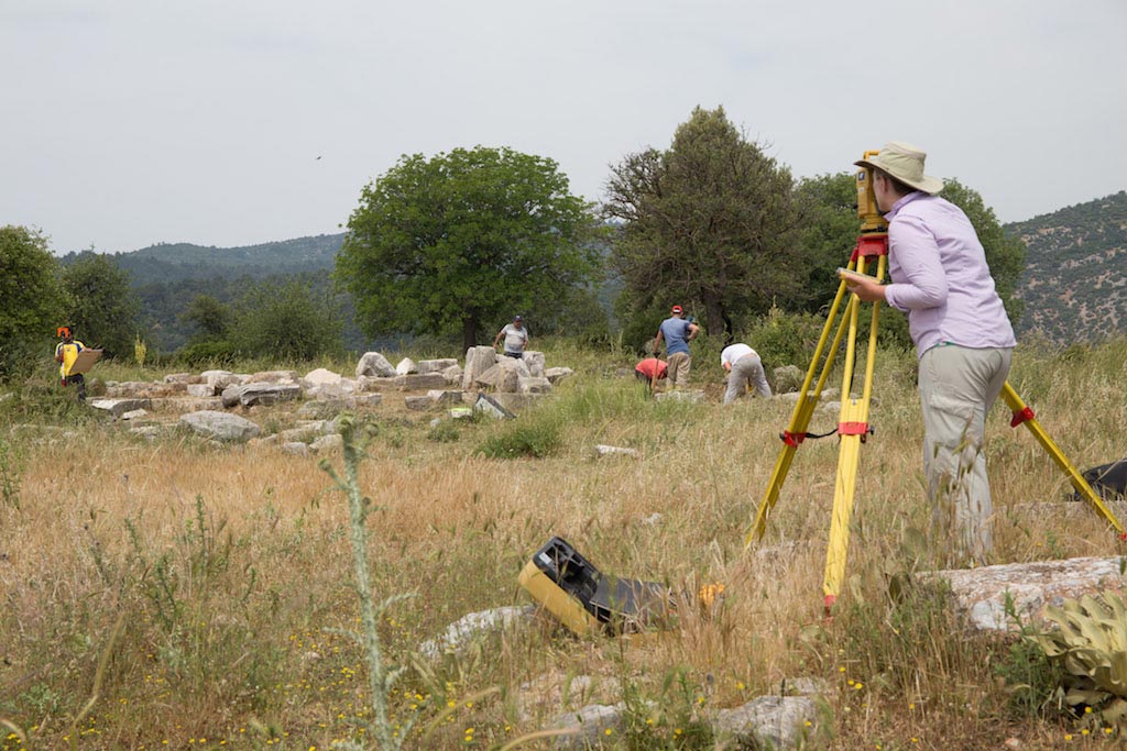 Surveying of Temple of Apollo