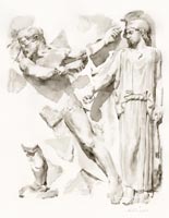 Hercules and Athena