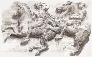 The Parthenon Frieze: Cape and Skirt