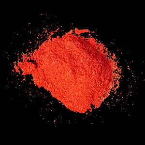 Cinnabar pigment