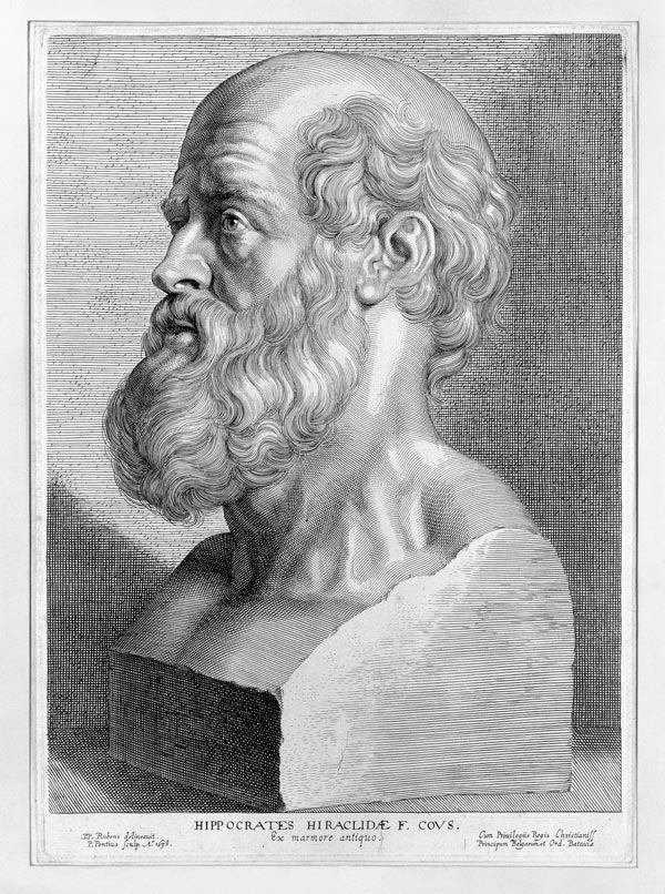 Portrait of Hippocrates