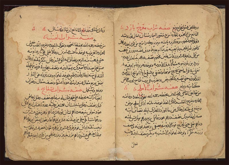 Arabic treatise on potable medicaments
