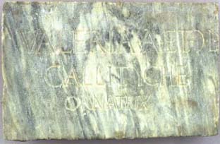 inscription in color