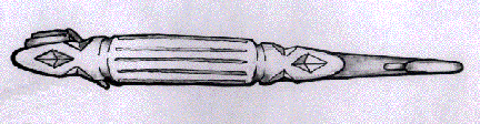 detail drawing of fibula