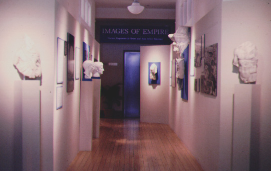 Museum hallway