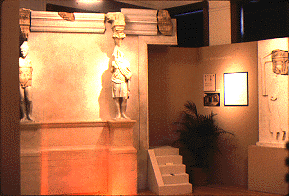 Reconstruction of altar precinct