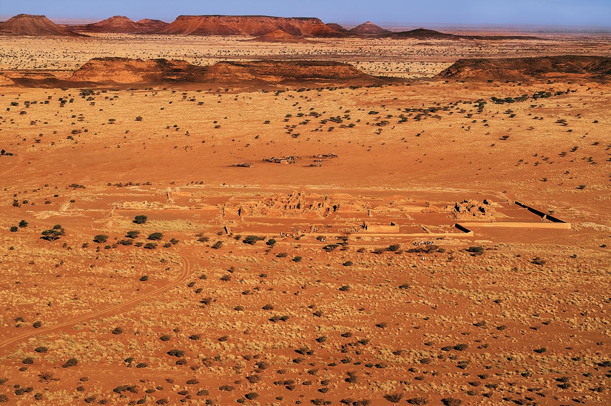 The Great Enclosure at Musawwarat es-Sufra.