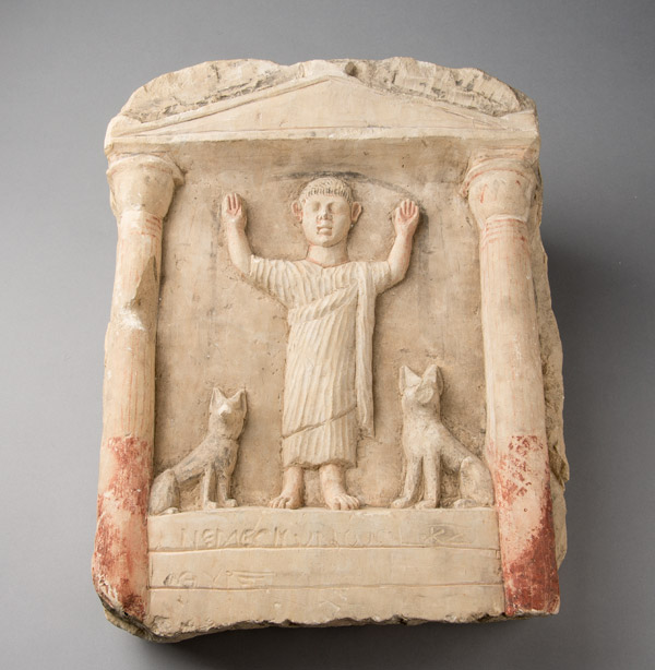 Funerary stela of Nemesion