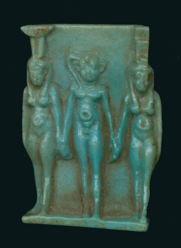 Amulet of Isis, Nephthys, and Horus
