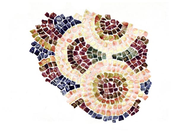 Circle mosaic