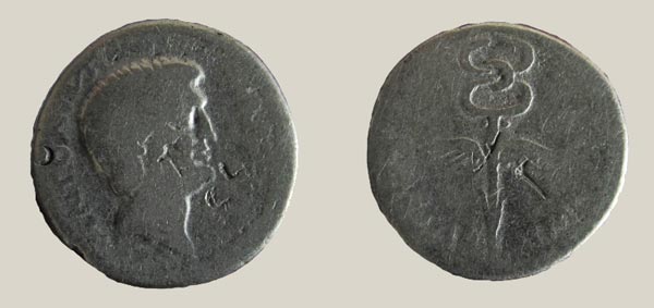 Denarius of Mark Antony