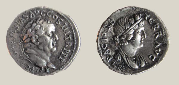 Denarius of Vespasian