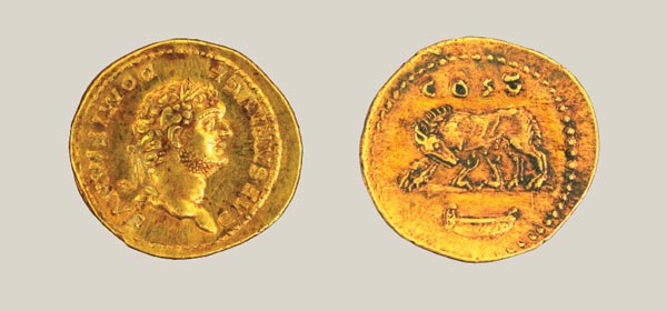 Aureus of Vespasian
