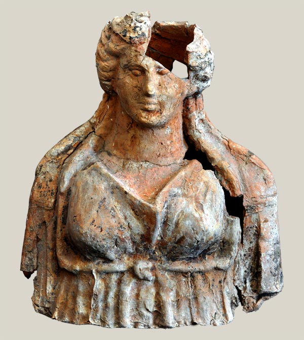 Bust of a goddess